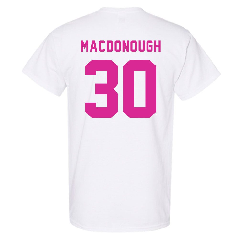 St. Bonaventure - NCAA Women's Basketball : Elyse MacDonough - BCA Classic Shersey T-Shirt-1