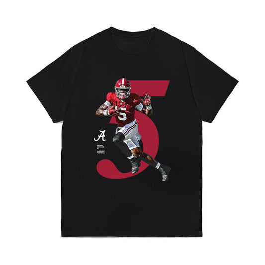 Alabama - NCAA Football : Germie Bernard - Breakthrough Series Comfort Colors T-Shirt-0
