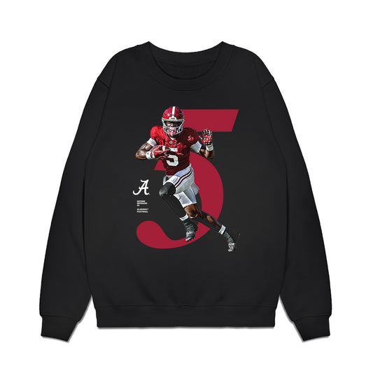 Alabama - NCAA Football : Germie Bernard - Breakthrough Series Premium Crewneck Sweatshirt-0