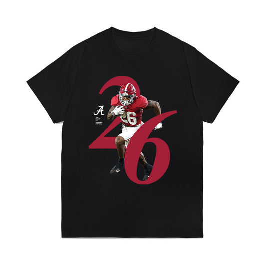 Alabama - NCAA Football : Jamarion Miller - Breakthrough Series Comfort Colors T-Shirt-0