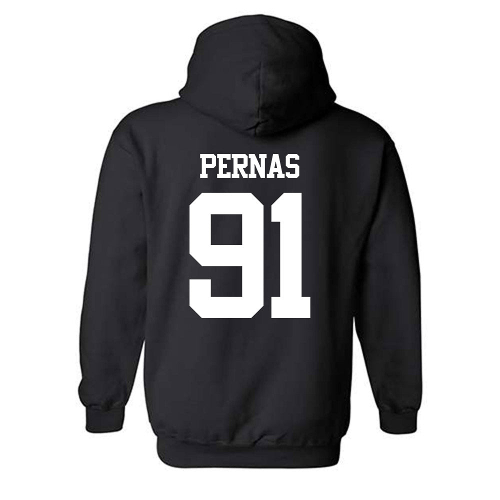 Texas A&M - NCAA Football : Lucas Pernas - Statement Hooded Sweatshirt-1