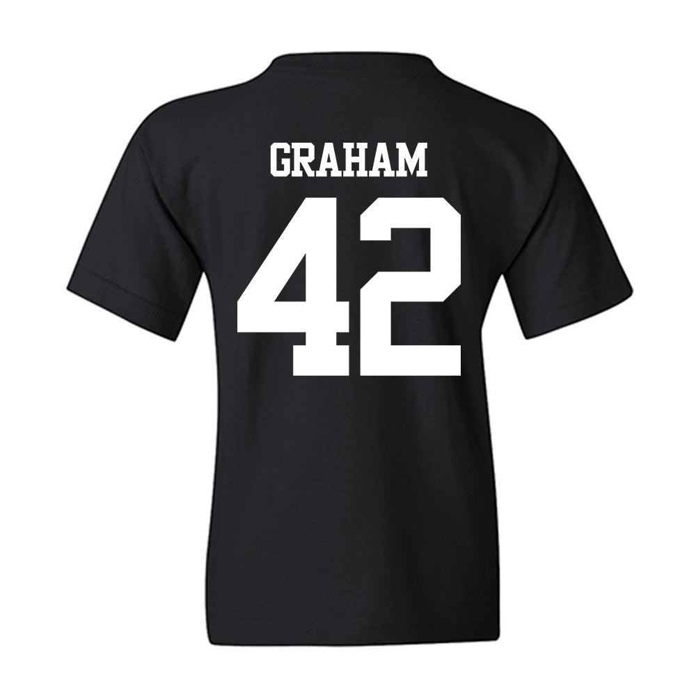 Texas A&M - NCAA Football : Jackson Graham - Statement Youth T-Shirt-1
