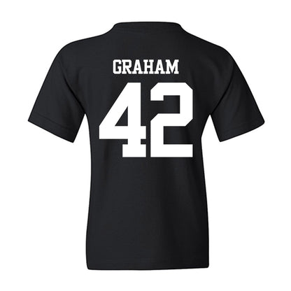 Texas A&M - NCAA Football : Jackson Graham - Statement Youth T-Shirt-1