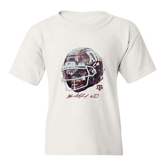 Texas A&M - NCAA Football : Marcel Reed - Game Face Youth T-Shirt-0