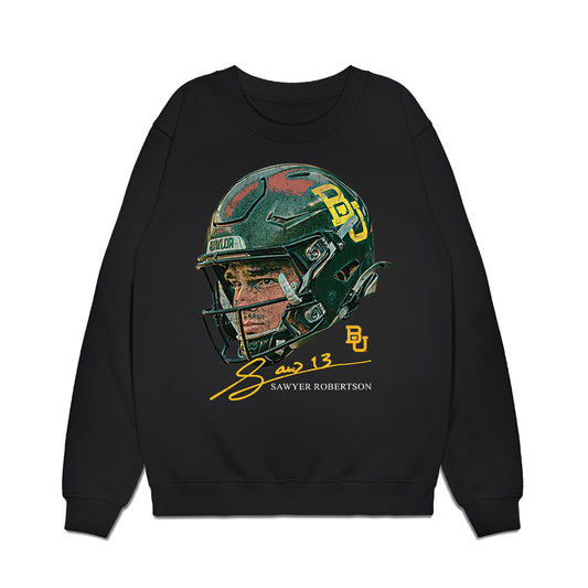 Baylor - NCAA Football : Sawyer Robertson - Game Face Premium Crewneck Sweatshirt-0