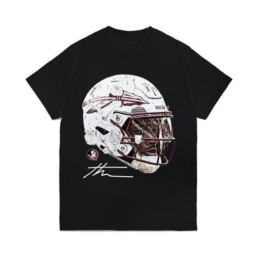 FSU - NCAA Football : Thomas Castellanos - Game Face Comfort Colors T-Shirt-0