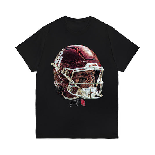 Oklahoma - NCAA Football : John Mateer - GameFace Comfort Colors T-Shirt-0