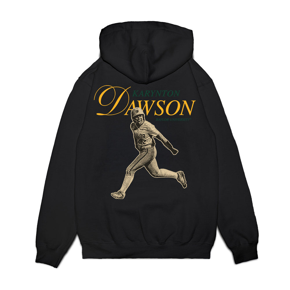 Baylor - NCAA Softball : Karynton Dawson - Legacy Premium Hooded Sweatshirt-1
