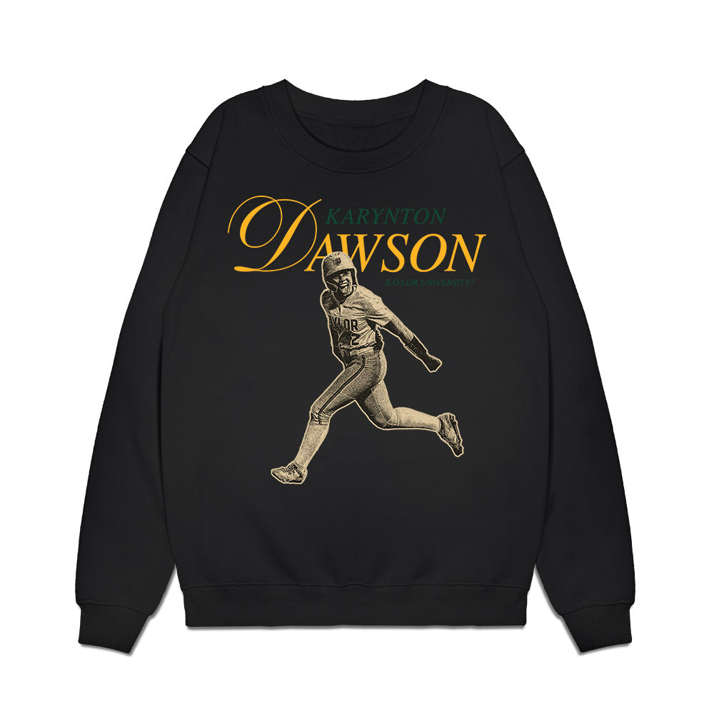 Baylor - NCAA Softball : Karynton Dawson - Legacy Premium Crewneck Sweatshirt-0
