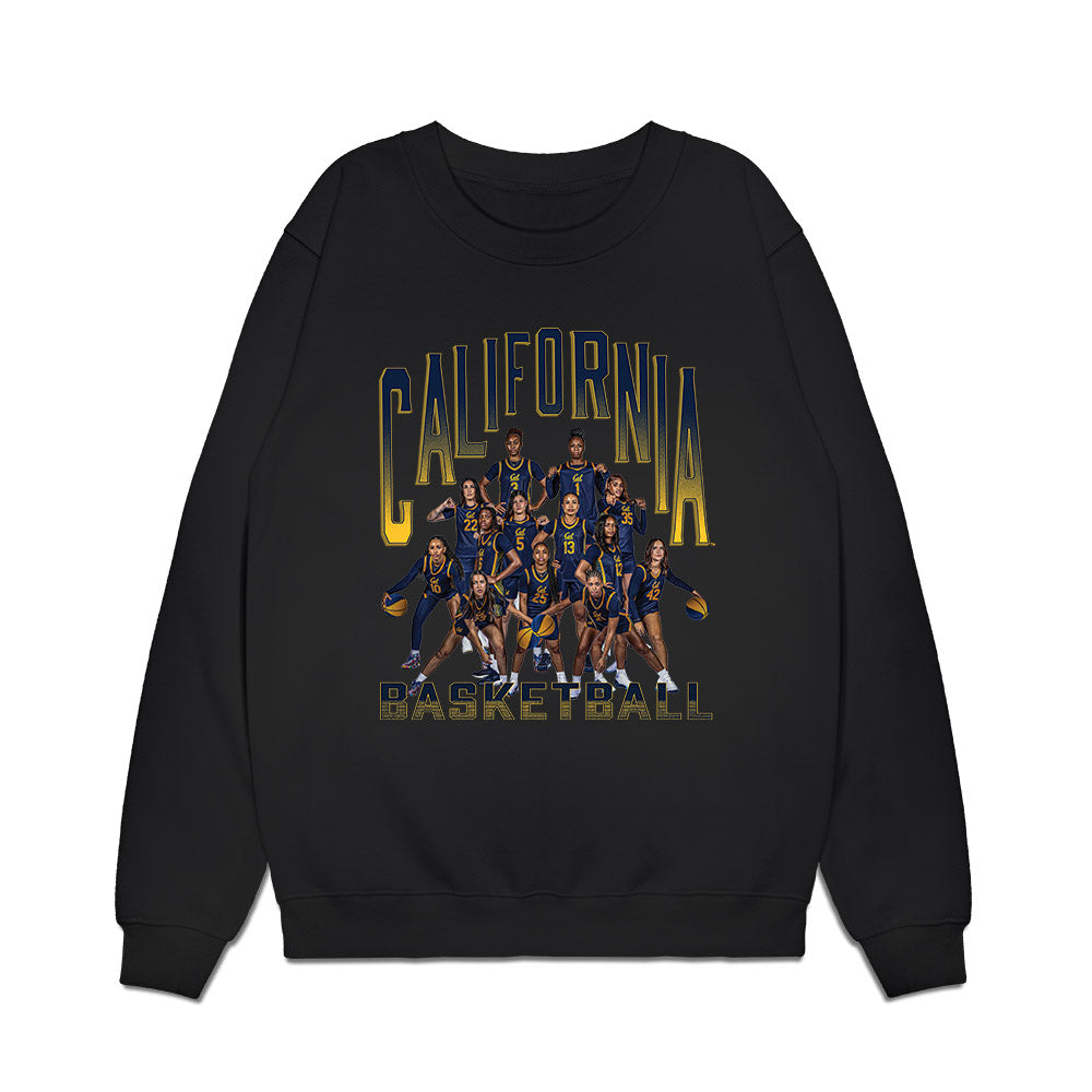UC Berkeley - NCAA Women's Basketball : - Team Collage Premium Crewneck Sweatshirt-0