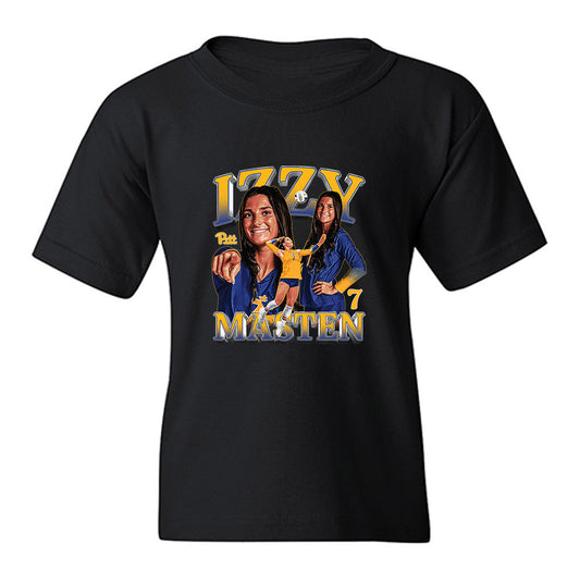 Pittsburgh - NCAA Women's Volleyball : Izzy Masten - Collage Youth T-Shirt-0