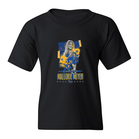 Pittsburgh - NCAA Women's Volleyball : Mallorie Meyer - Collage Youth T-Shirt-0