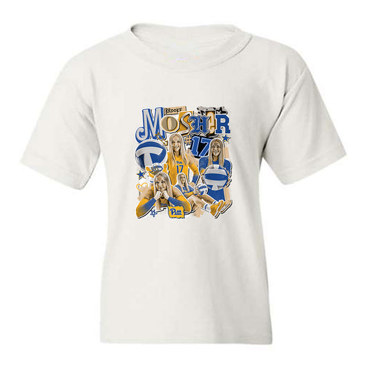 Pittsburgh - NCAA Women's Volleyball : Brooke Mosher - Collage Youth T-Shirt-0