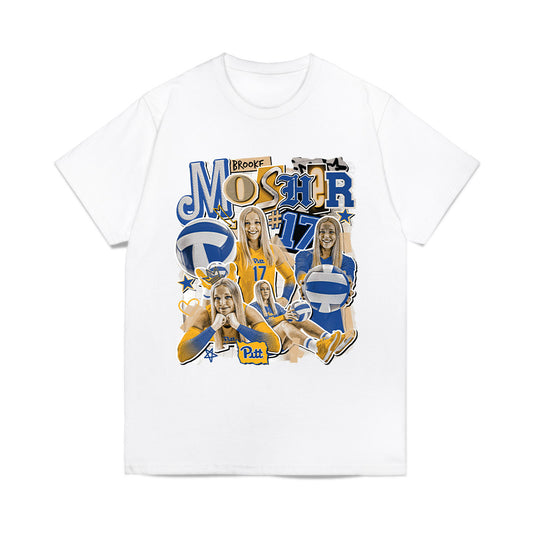 Pittsburgh - NCAA Women's Volleyball : Brooke Mosher - Collage Comfort Colors T-Shirt-0