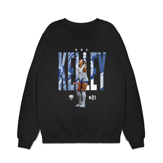 Pittsburgh - NCAA Women's Volleyball : Bre Kelley - Collage Premium Crewneck Sweatshirt-0
