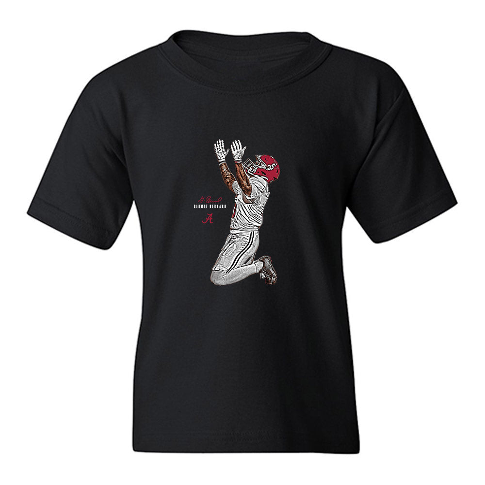 Alabama - NCAA Football : Germie Bernard - Graphic Tee Youth T-Shirt-0