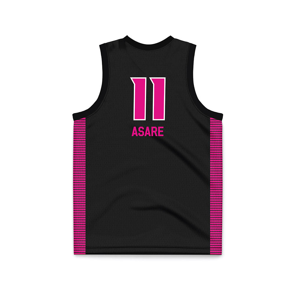 VCU - NCAA Women's Basketball : mary-anna asare - Black Basketball Jersey-1