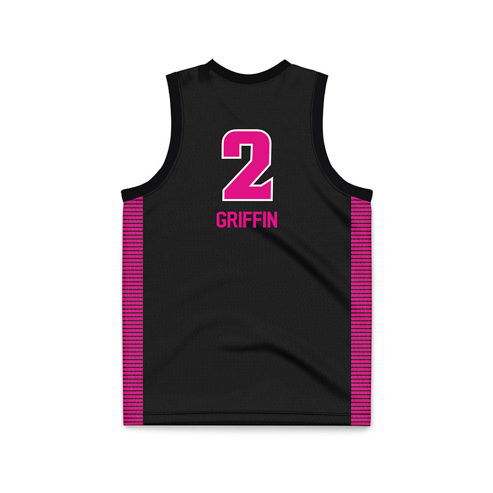 VCU - NCAA Women's Basketball : Cyriah Griffin - Black Basketball Jersey-1