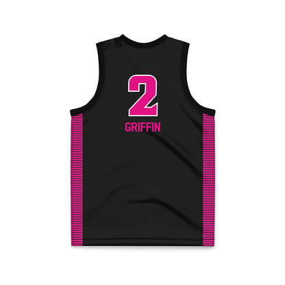 VCU - NCAA Women's Basketball : Cyriah Griffin - Black Basketball Jersey-1