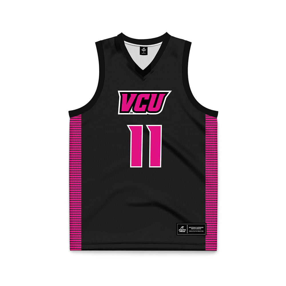 VCU - NCAA Women's Basketball : mary-anna asare - Black Basketball Jersey-0