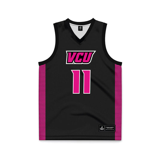 VCU - NCAA Women's Basketball : mary-anna asare - Black Basketball Jersey-0
