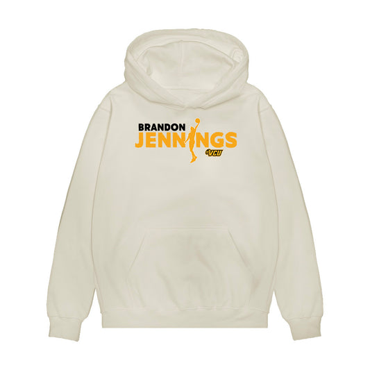 VCU - NCAA Men's Basketball : Brandon Jennings - Graphic Tee Premium Hooded Sweatshirt-0