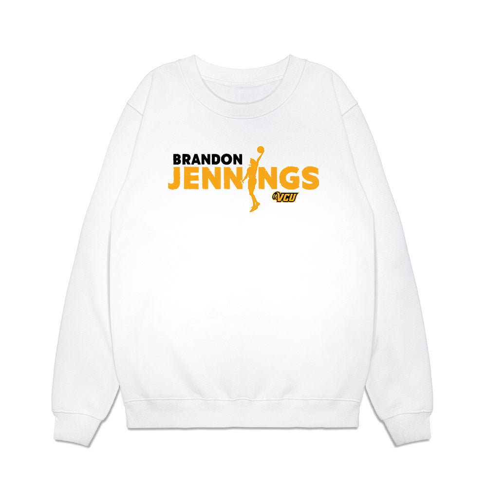 VCU - NCAA Men's Basketball : Brandon Jennings - Graphic Tee Premium Crewneck Sweatshirt-0