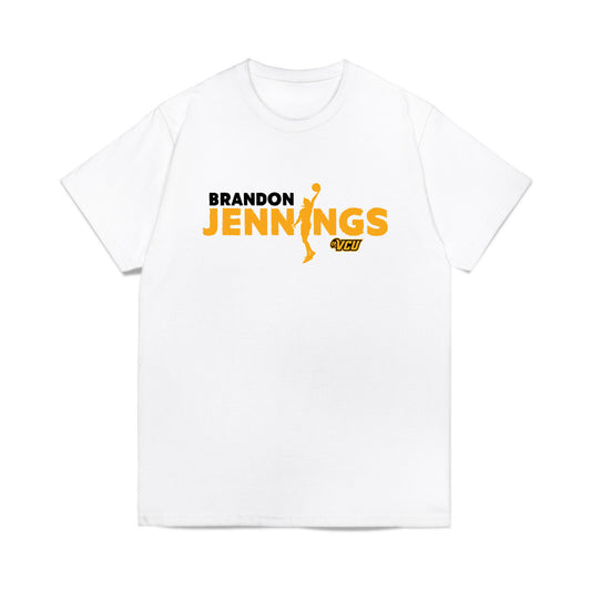 VCU - NCAA Men's Basketball : Brandon Jennings - Graphic Tee Comfort Colors T-Shirt-0
