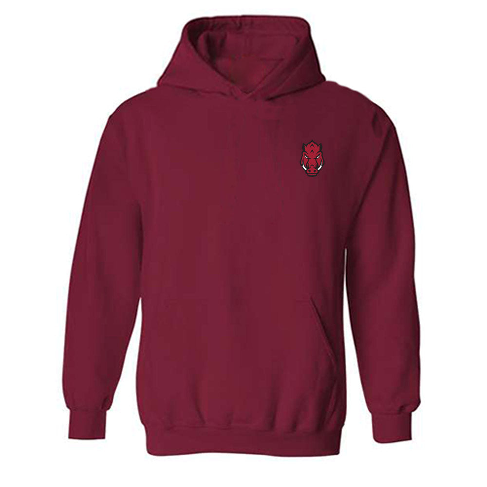 Arkansas - NCAA Women's Volleyball : - Roster Hooded Sweatshirt-0