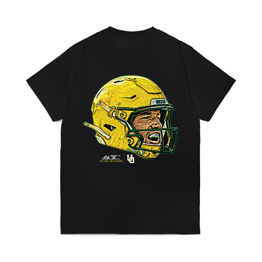 Oregon - NCAA Football : Dillon Thieneman - Game Face Comfort Colors T-Shirt-0