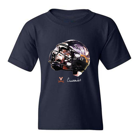 Virginia - NCAA Football : Chandler Morris - Game face Youth T-Shirt-0