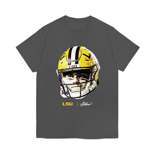 LSU - NCAA Football : Garrett Nussmeier - Gameface Comfort Colors T-Shirt-0