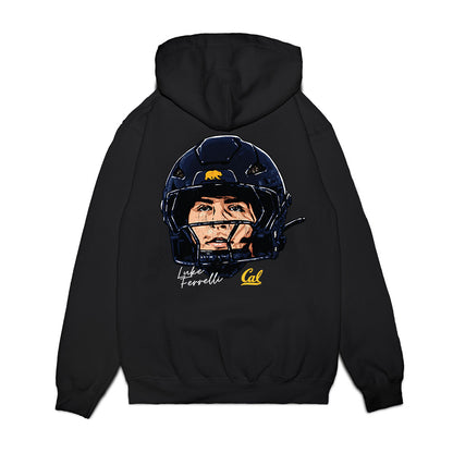UC Berkeley - NCAA Football : Luke Ferrelli - Gameface Premium Hooded Sweatshirt-1