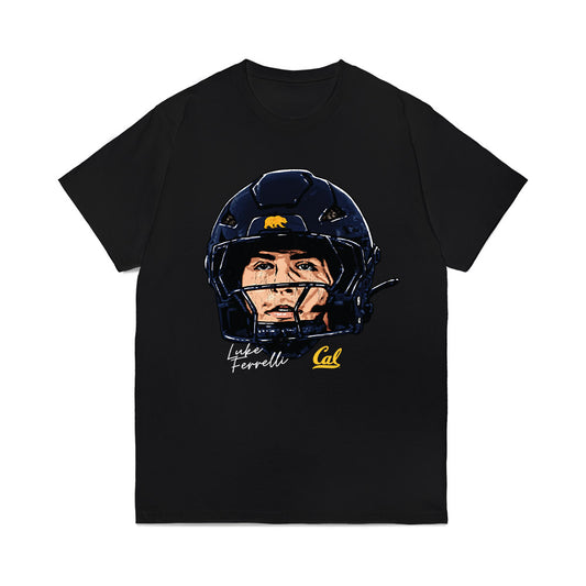 UC Berkeley - NCAA Football : Luke Ferrelli - Gameface Comfort Colors T-Shirt-0