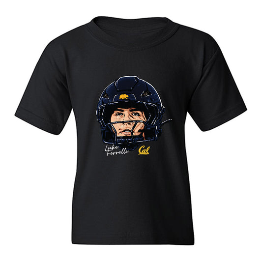 UC Berkeley - NCAA Football : Luke Ferrelli - Gameface Youth T-Shirt-0