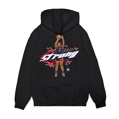 UConn - NCAA Women's Basketball : Sarah Strong - Premium Hooded Sweatshirt-1