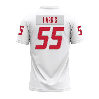 New Mexico - NCAA Football : Elvin Harris - White Premium Football Jersey-1