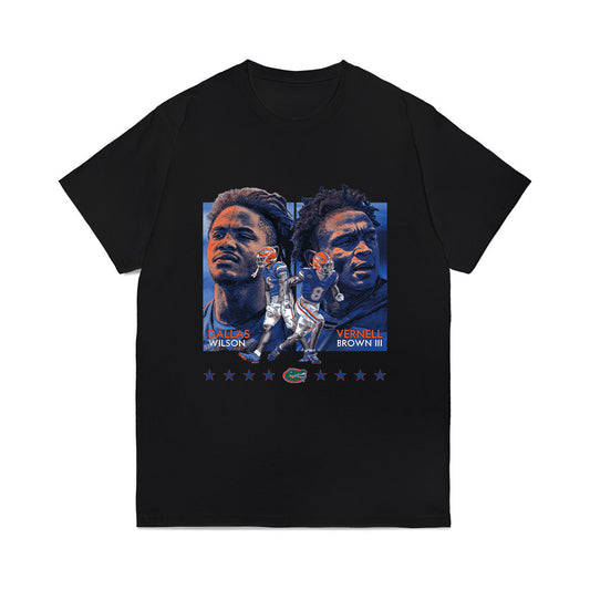 Florida - NCAA Football : Vernell Brown III - Collage Comfort Colors T-Shirt-0