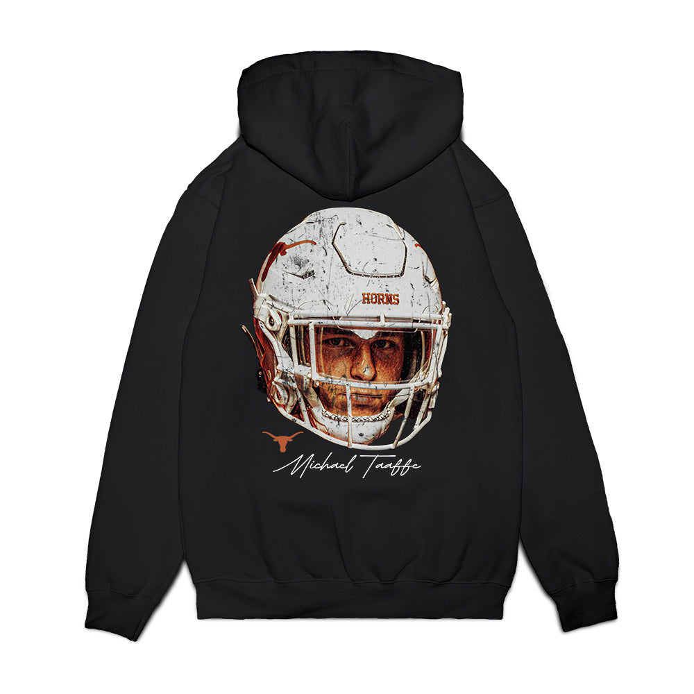 Texas - NCAA Football : Michael Taaffe - Game Face Premium Hooded Sweatshirt-1
