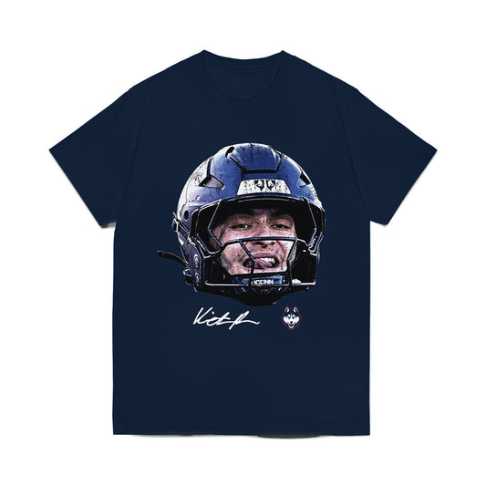 UConn - NCAA Football : Victor Rosa - Game Face Comfort Colors T-Shirt-0