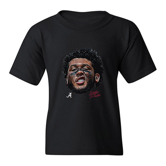 Alabama - NCAA Football : Kadyn Proctor - Game Face Youth T-Shirt-0