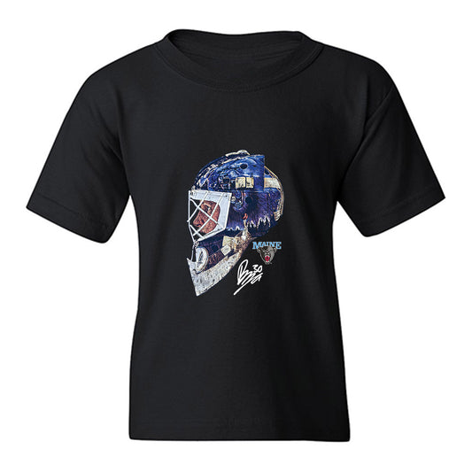 Maine - NCAA Men's Ice Hockey : Albin Boija - Game Face Youth T-Shirt-0