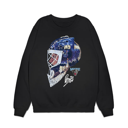 Maine - NCAA Men's Ice Hockey : Albin Boija - Game Face Premium Crewneck Sweatshirt-0