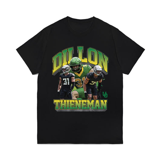 Oregon - NCAA Football : Dillon Thieneman - Collage Comfort Colors T-Shirt-0