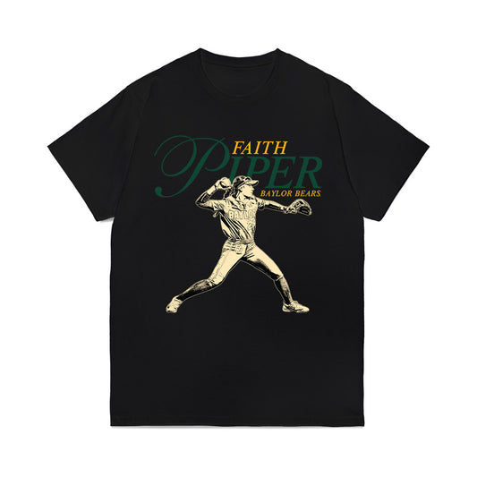 Baylor - NCAA Softball : Faith Piper - Legacy Comfort Colors T-Shirt-0