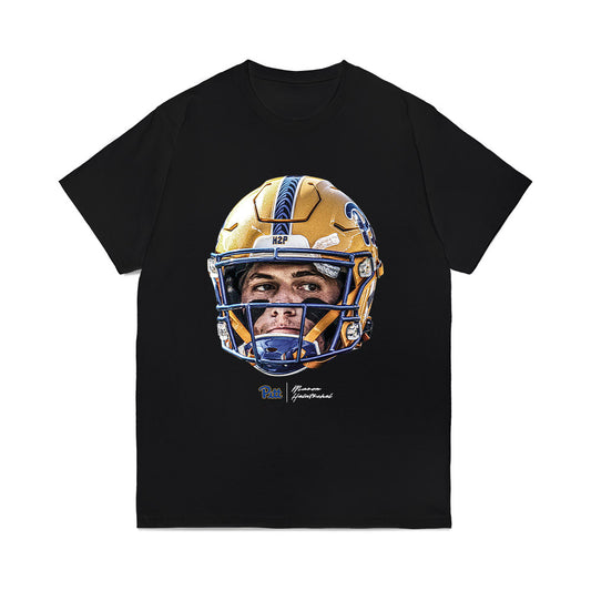 Pittsburgh - NCAA Football : Mason Heintschel - Game Face Comfort Colors T-Shirt-0