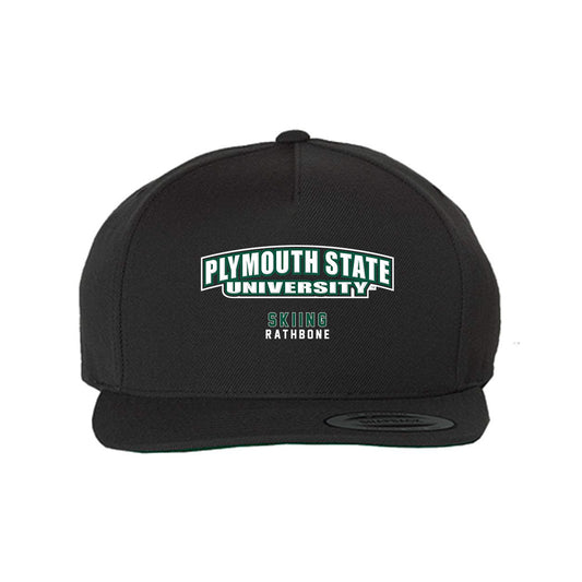 Plymouth State - NCAA Skiing : Ethan Rathbone - Snapback Hat-0
