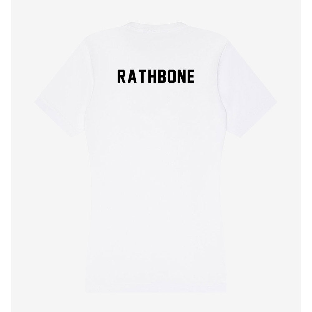 Plymouth State - NCAA Skiing : Ethan Rathbone - Women's V-Neck T-Shirt-1