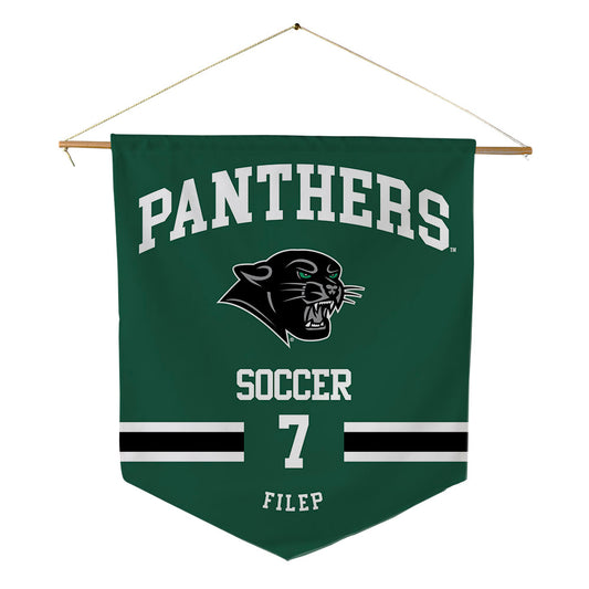 Plymouth State - NCAA Women's Soccer : Julia Filep - Pennant - 18" x 21"-0