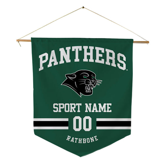 Plymouth State - NCAA Skiing : Ethan Rathbone - Pennant - 18" x 21"-0